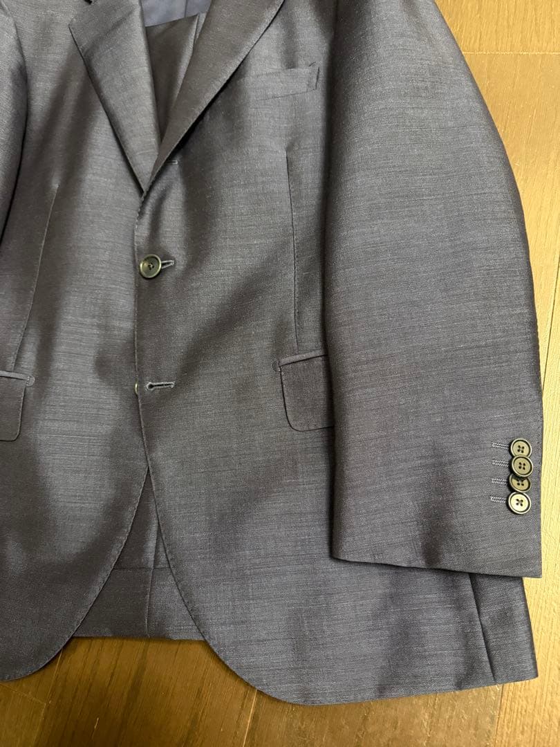 BEAMS F／モヘア混シングルスーツ　極美品　春夏