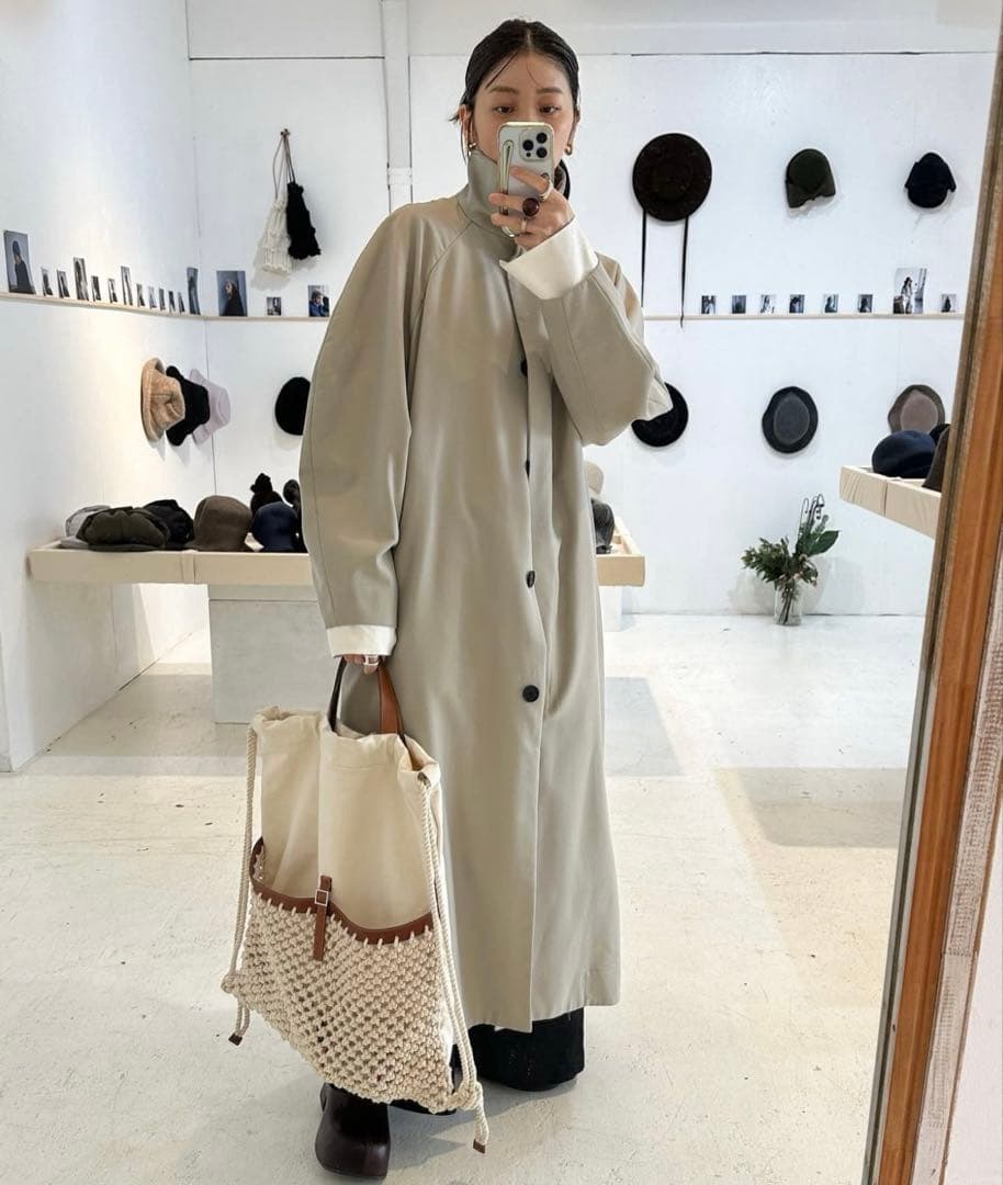 ジャケット・アウター Standcollar Trench Coat TODAYFUL