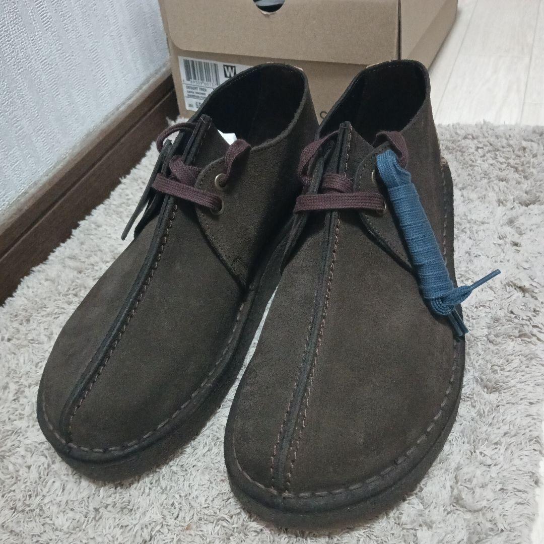 【新品】CLARKS ORIGINALS DESERT TREKブラウン26cm