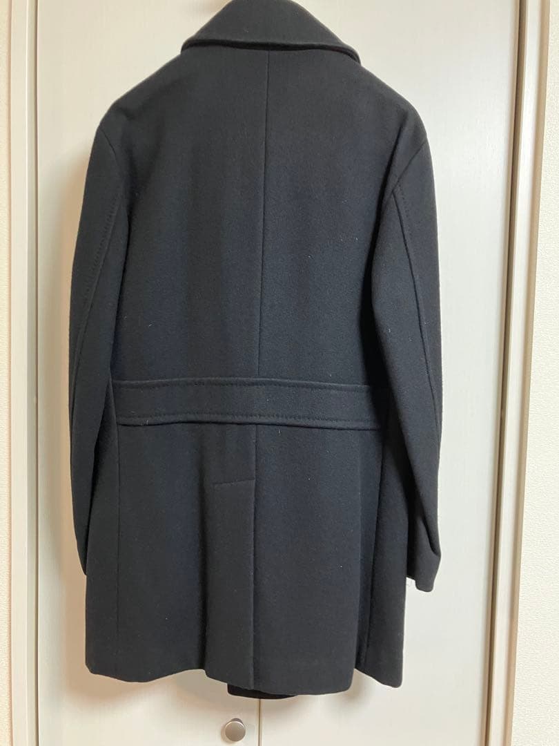 ★激レア★バーバリーブラックレーベル　カシミア混　ナポレオンコートＭ　黒