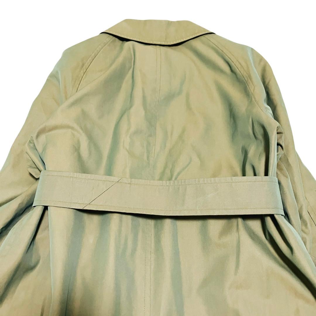 希少✨90's バーバリー トレンチコート チェック ステンカラー 玉虫色