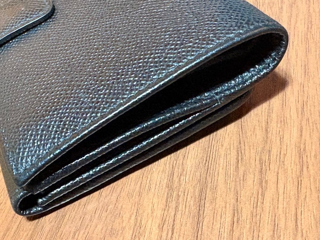BVLGARI ブラック 二つ折り財布