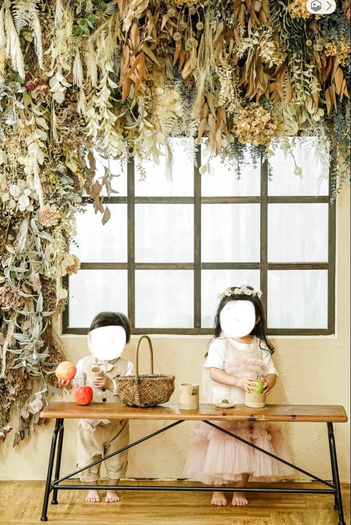 ベビードレス 100〜110 スキンピンク