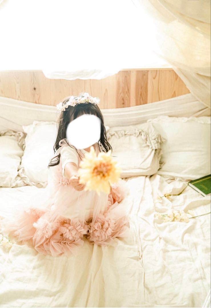 ベビードレス 100〜110 スキンピンク