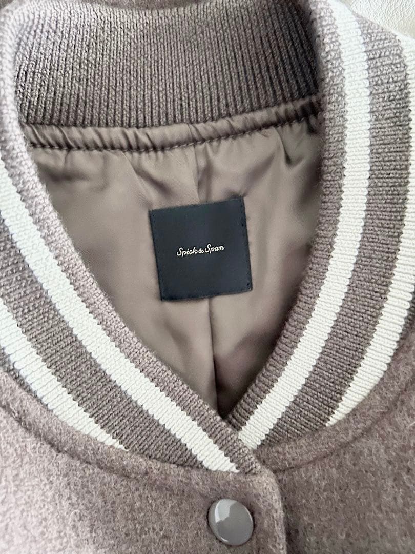 【美品】Spick & Span スタンダードスタジャン　サイズ38