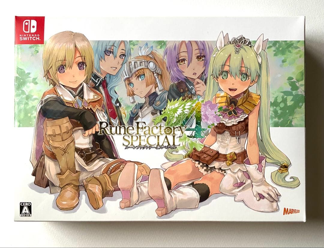 ルーンファクトリー4スペシャル メモリアルボックス コード未使用