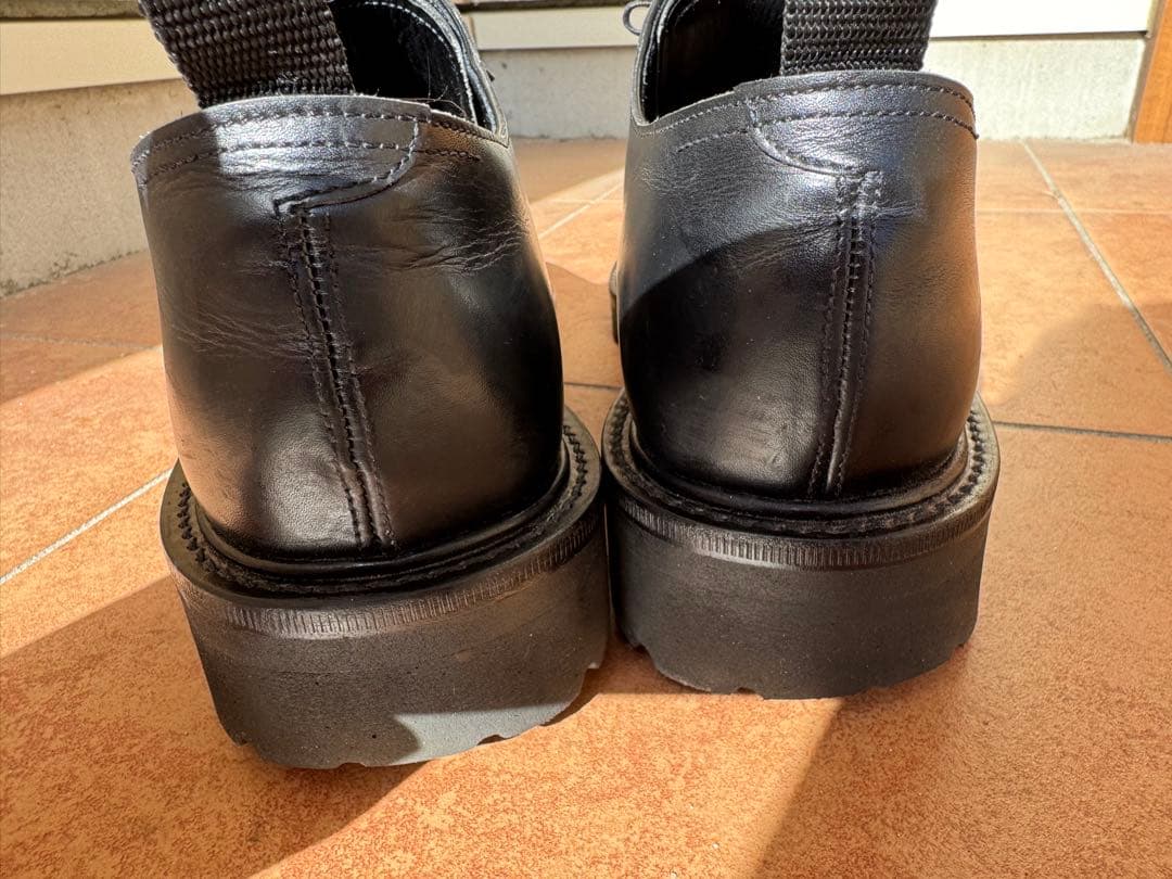 WH ダブルエイチ ヒロシツボウチ×干場義雅 プレーントゥWHS-0010G