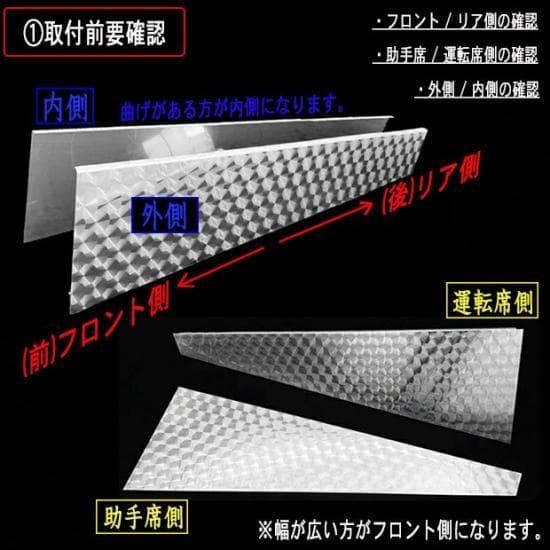 0584 丸棒付ジェネレーション/ブルーテックキャンターウインドウパネルウロコ柄
