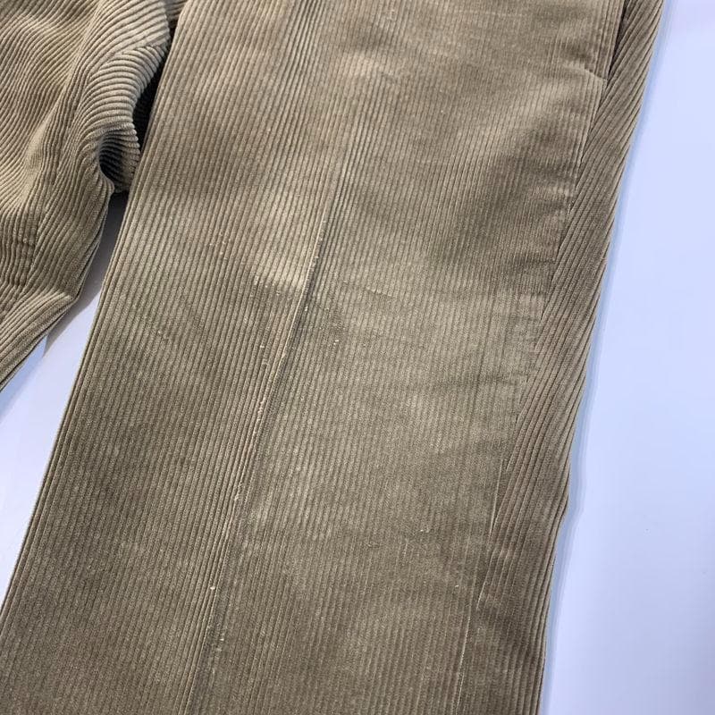 ココロCOMOLI コーデュロイ パイプドステムパンツ スラックス 3