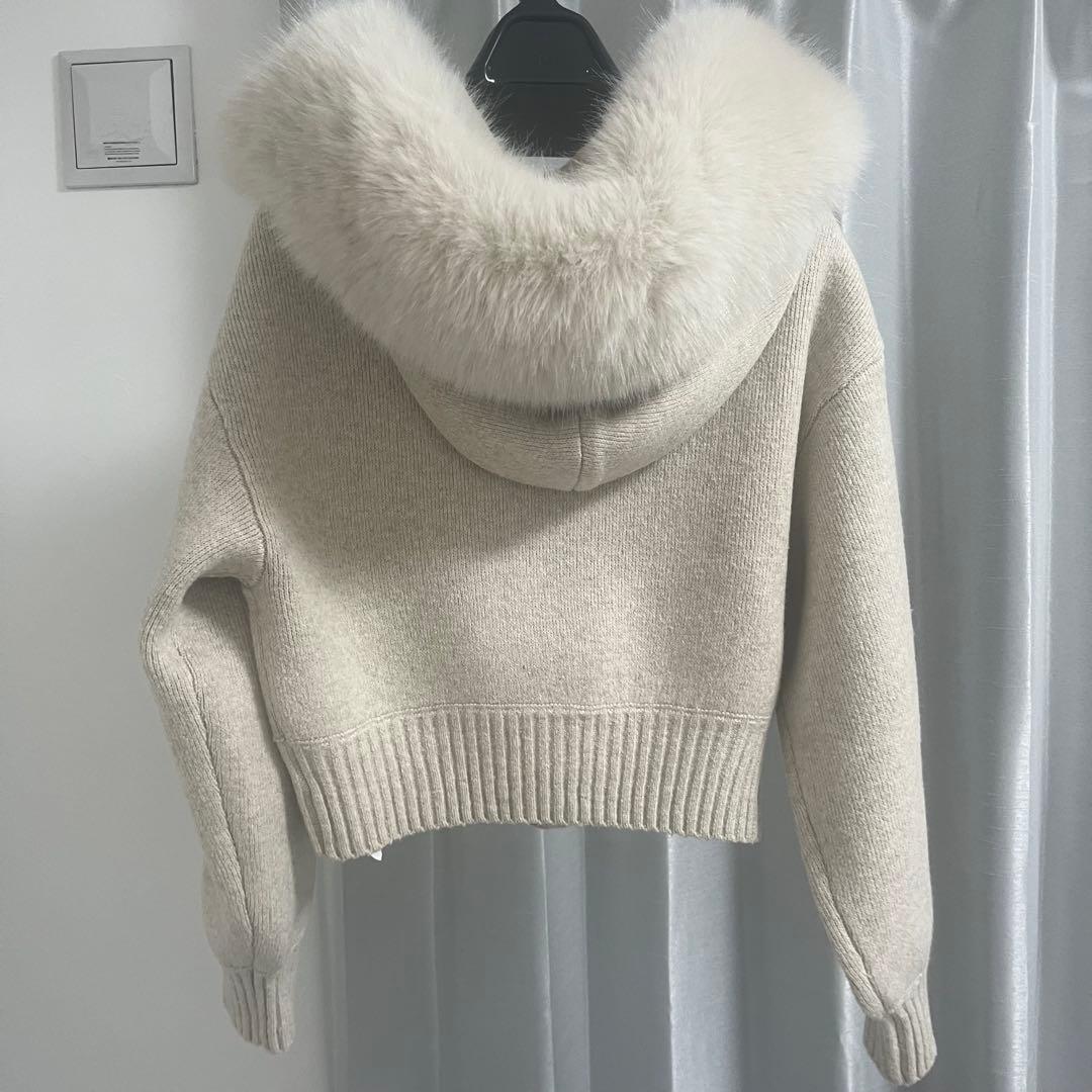 【USAGI ONLINE限定】ファーフードパーカー