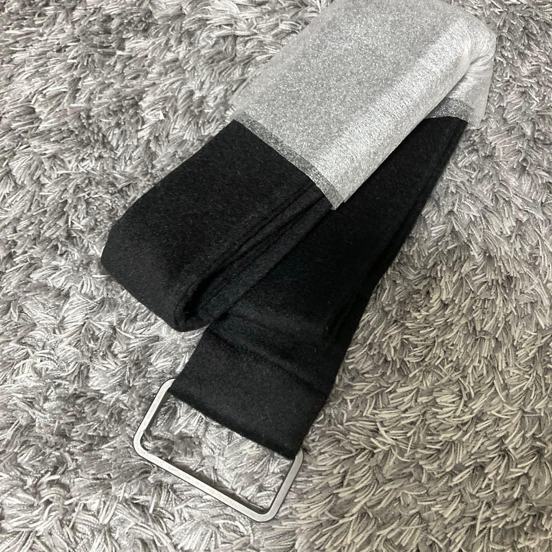 ［新品未使用］ユニクロ　＋J　カシミヤブレンド ラップロングコート　S　黒