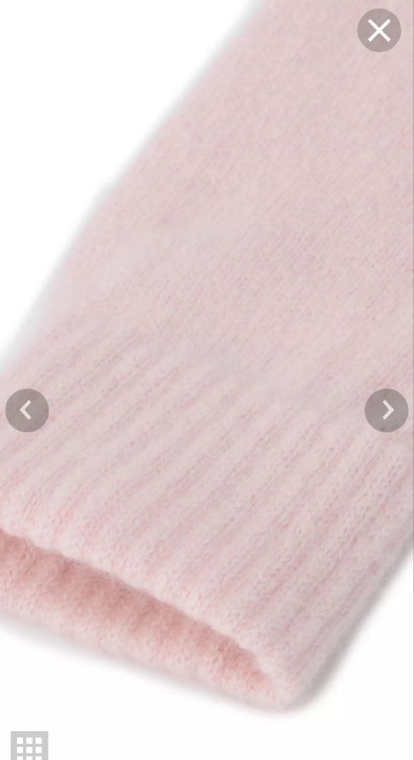 アソースメレ　カシミヤマフラーとアームウォーマーセット