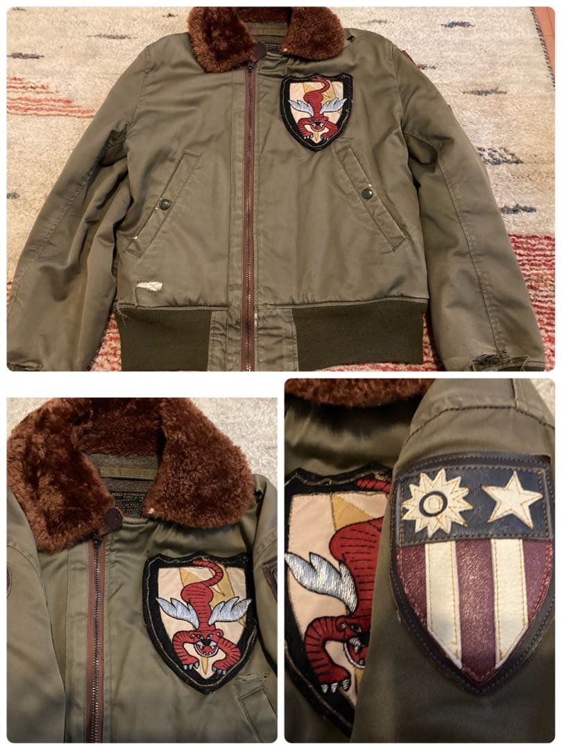 も*ち様 バズリクソンズ b-15フライングタイガー　赤虎　BUZZ RICKS