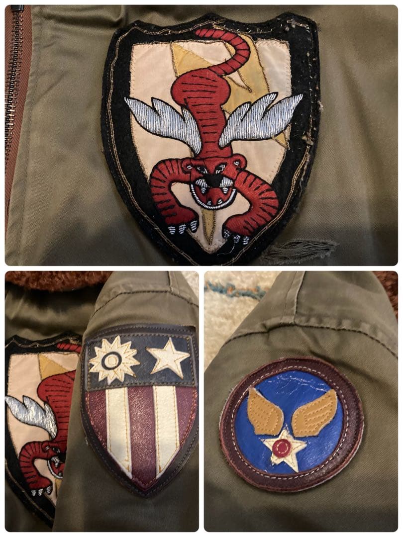 も*ち様 バズリクソンズ b-15フライングタイガー　赤虎　BUZZ RICKS