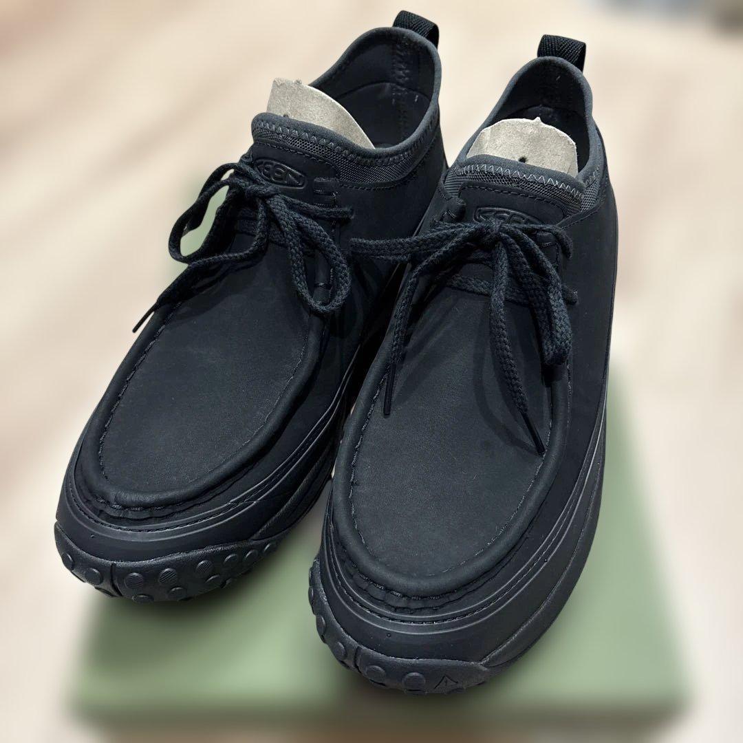 KEEN メンズ ケーエス モック チャッカ ブーツ | Black/Black
