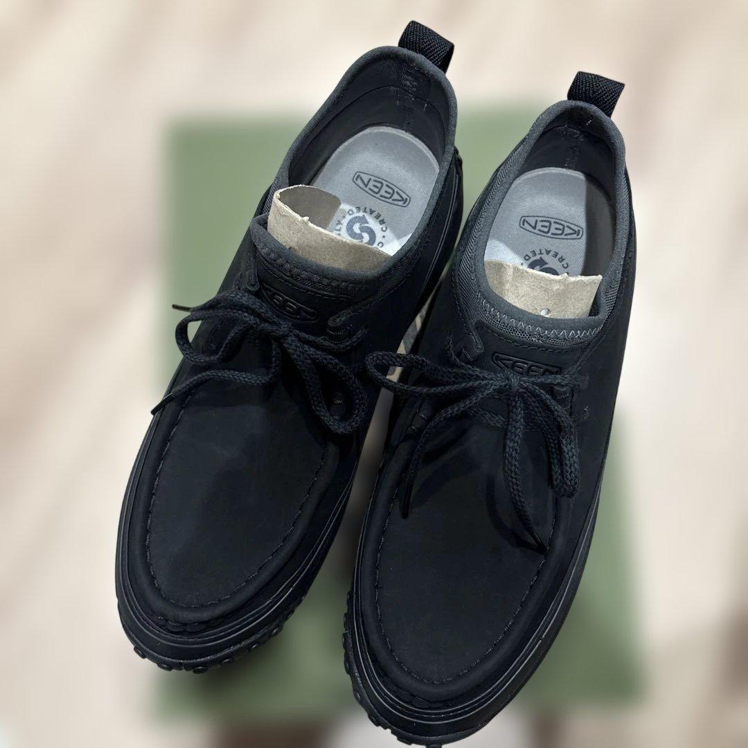 KEEN メンズ ケーエス モック チャッカ ブーツ | Black/Black