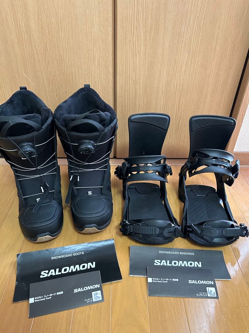 SALOMON LAUNCH BOA SJ ブーツ　RHYTHMビンディング