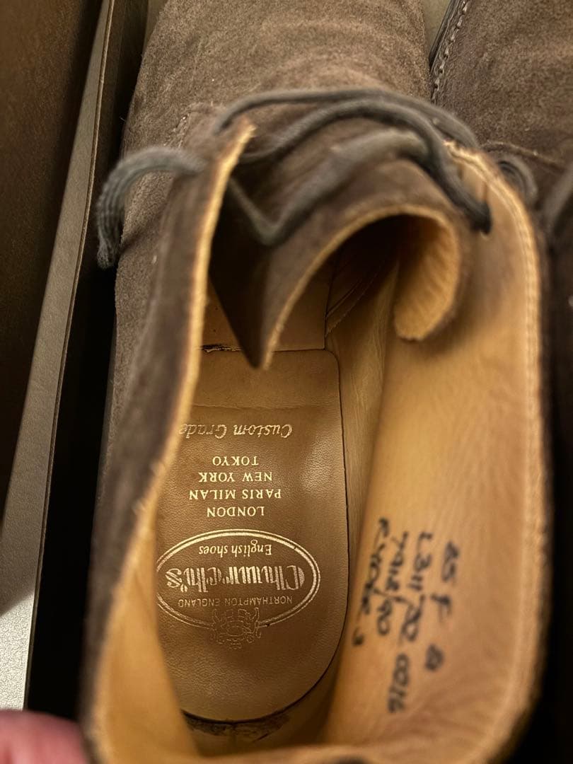 Church's RYDER 3/ライダー3(ダイナイトソール/スエード)