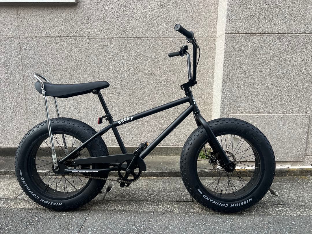BRONX 20 CUSTOM ファットバイク (M.BK x BK)