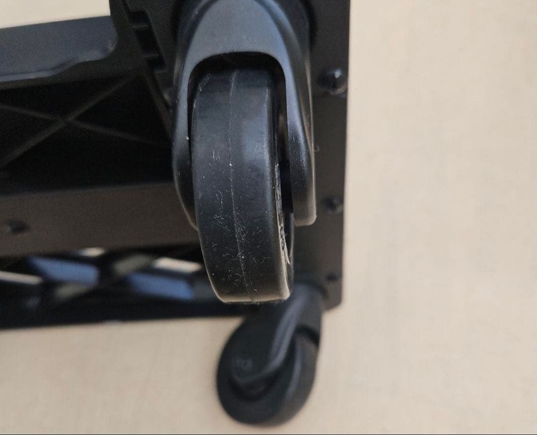 スワニー　クロコダイル風ベージュキャリーケース