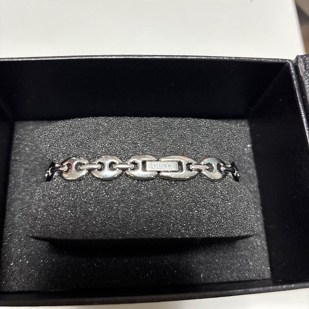 GUCCI チェンジベゼル シルバーベゼル チェーンブレス 腕時計レディース