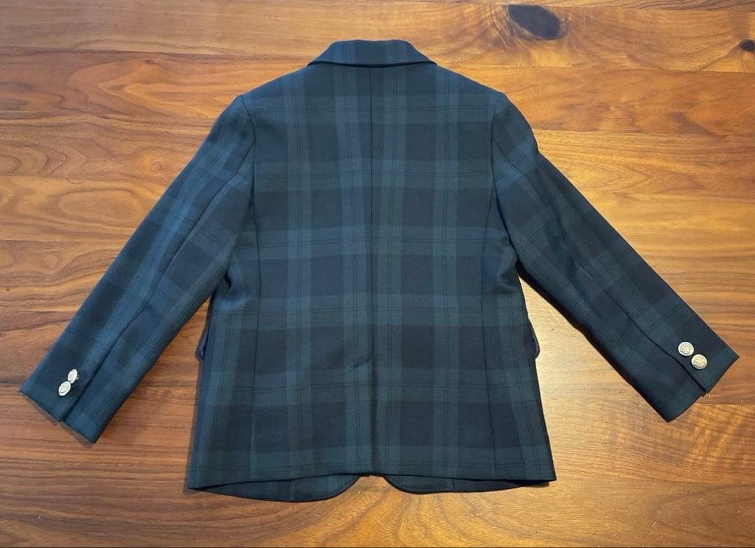 green label relaxing スーツ チェック柄