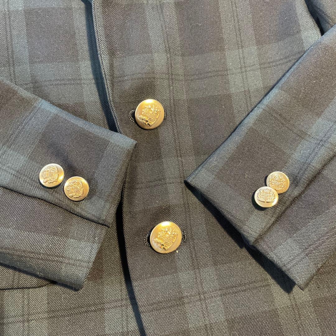 green label relaxing スーツ チェック柄