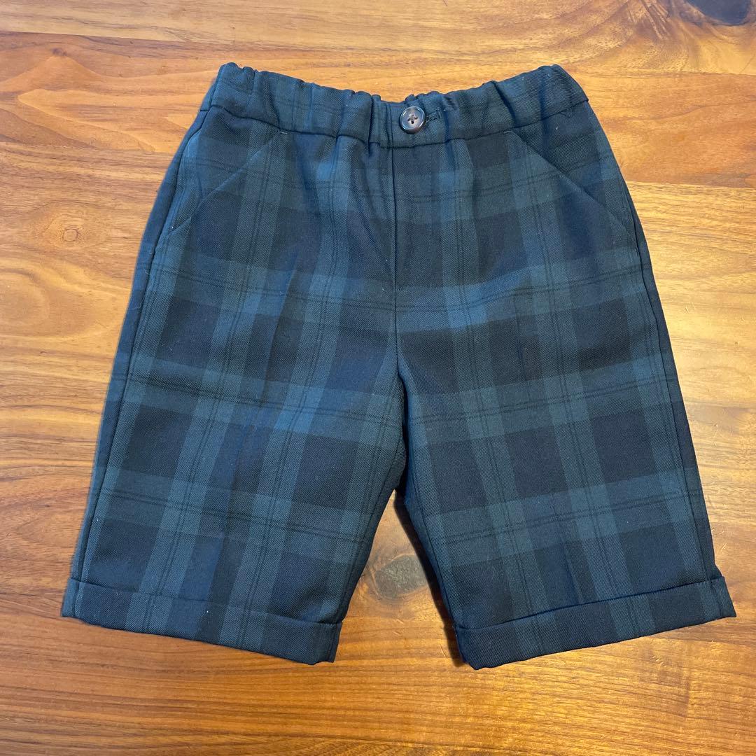 green label relaxing スーツ チェック柄