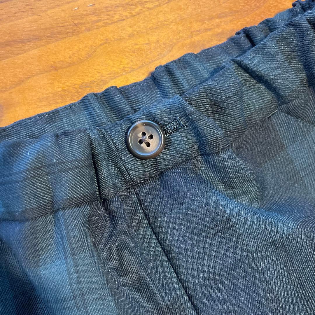 green label relaxing スーツ チェック柄