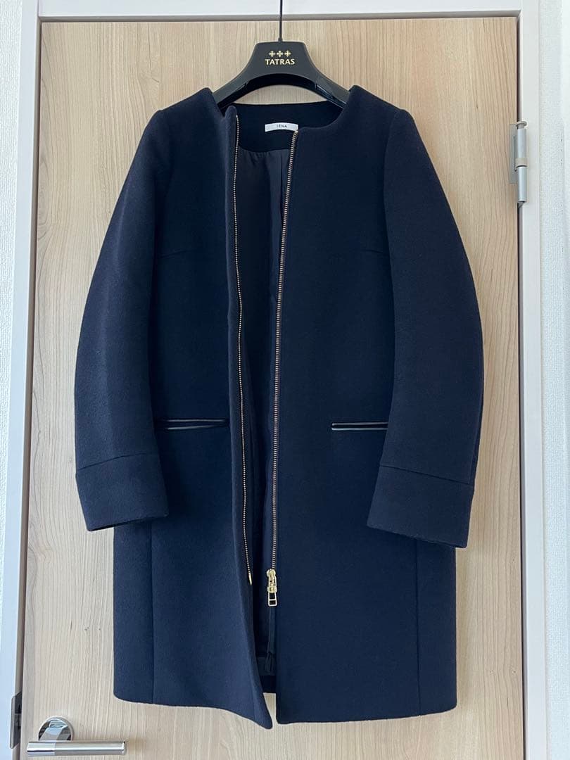 ANAYI ネイビー コート ❣️38