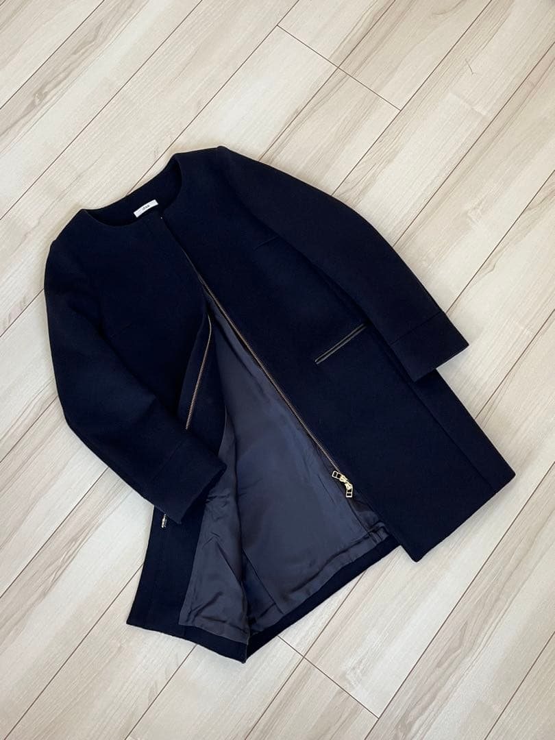 ANAYI ネイビー コート ❣️38