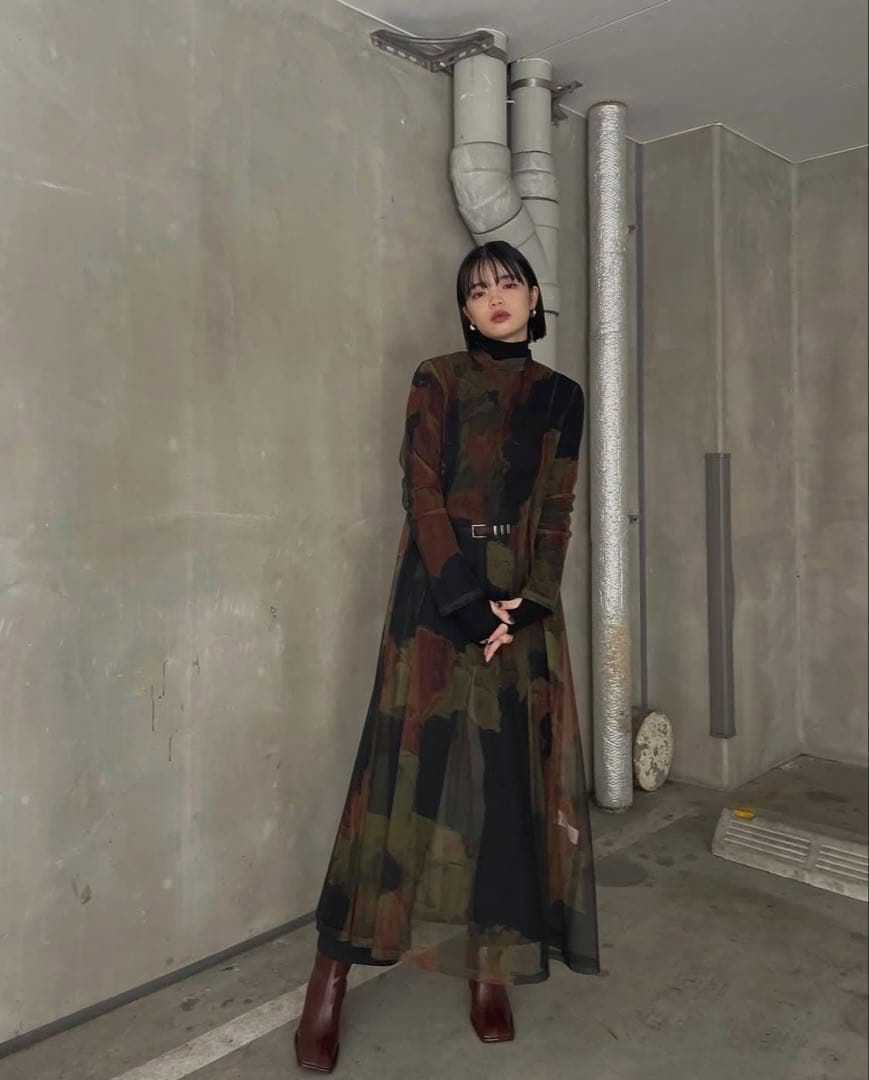 ワンピース amerivintage UND GYPSUM ART DRESS