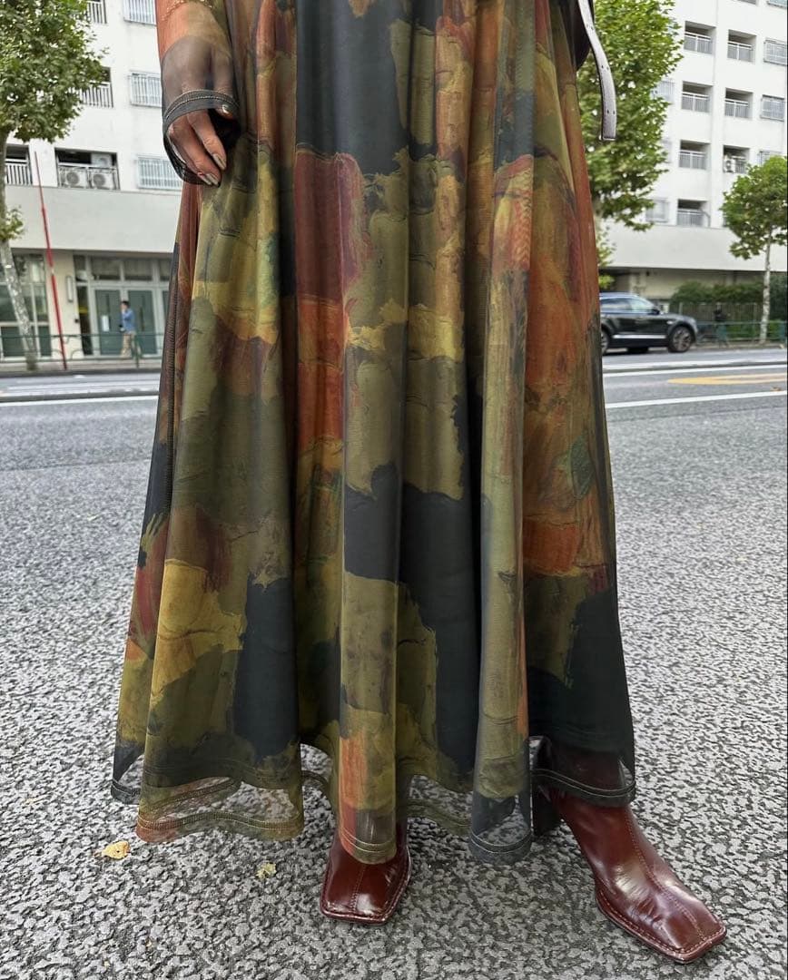 ワンピース amerivintage UND GYPSUM ART DRESS