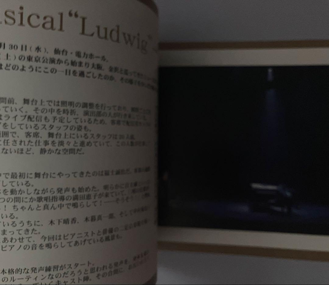 ルードヴィヒ 未開封DVD ／ 写真集　／ 中村倫也　木下晴香　福士誠治