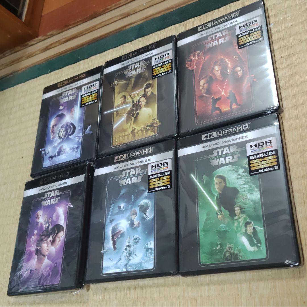 スター・ウォーズ 4K UHD 6作品セット