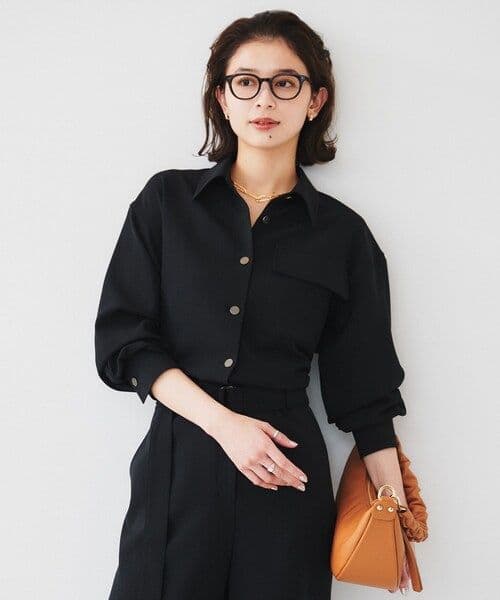 ★専用★　新品タグ付　シャツカラーオールインワン　朝比奈彩Oggi