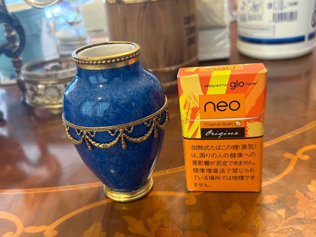 セーブル　Svres 小型花瓶　貴重品　海外輸入品 花瓶 フラワーベース 壺