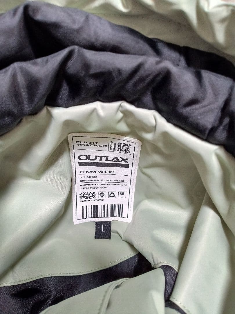 OUTLAX 上下(Lサイズ)ユニセックス