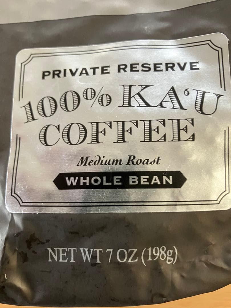 ロイヤルハワイアン➕ホノルルコーヒーのコナ100%コーヒー　豆タイプ2個セット①