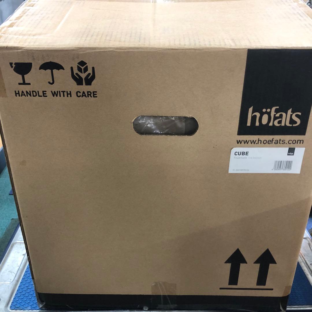 Hofats ホーファッツ キューブ　　　　ファイアーバスケット 焚き火台