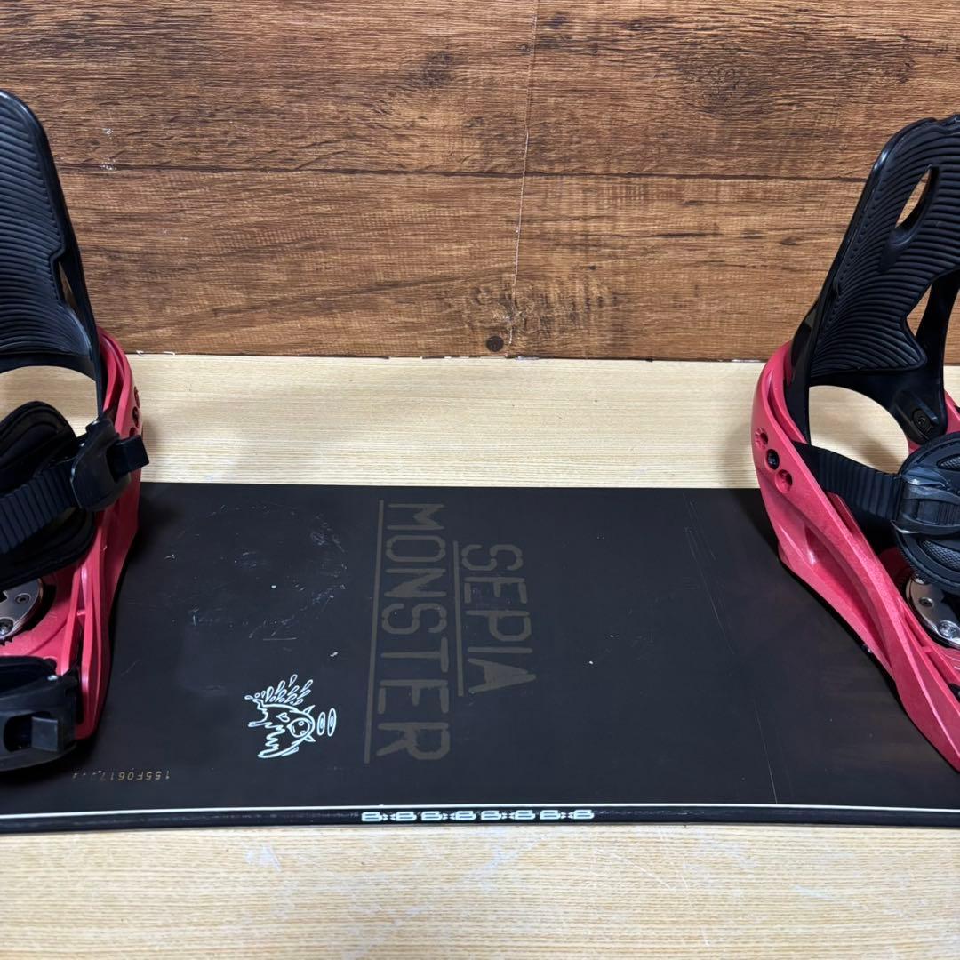 BXB ZUMA 初心者オススメ　メンズ　スノーボード 2点セット　155cm