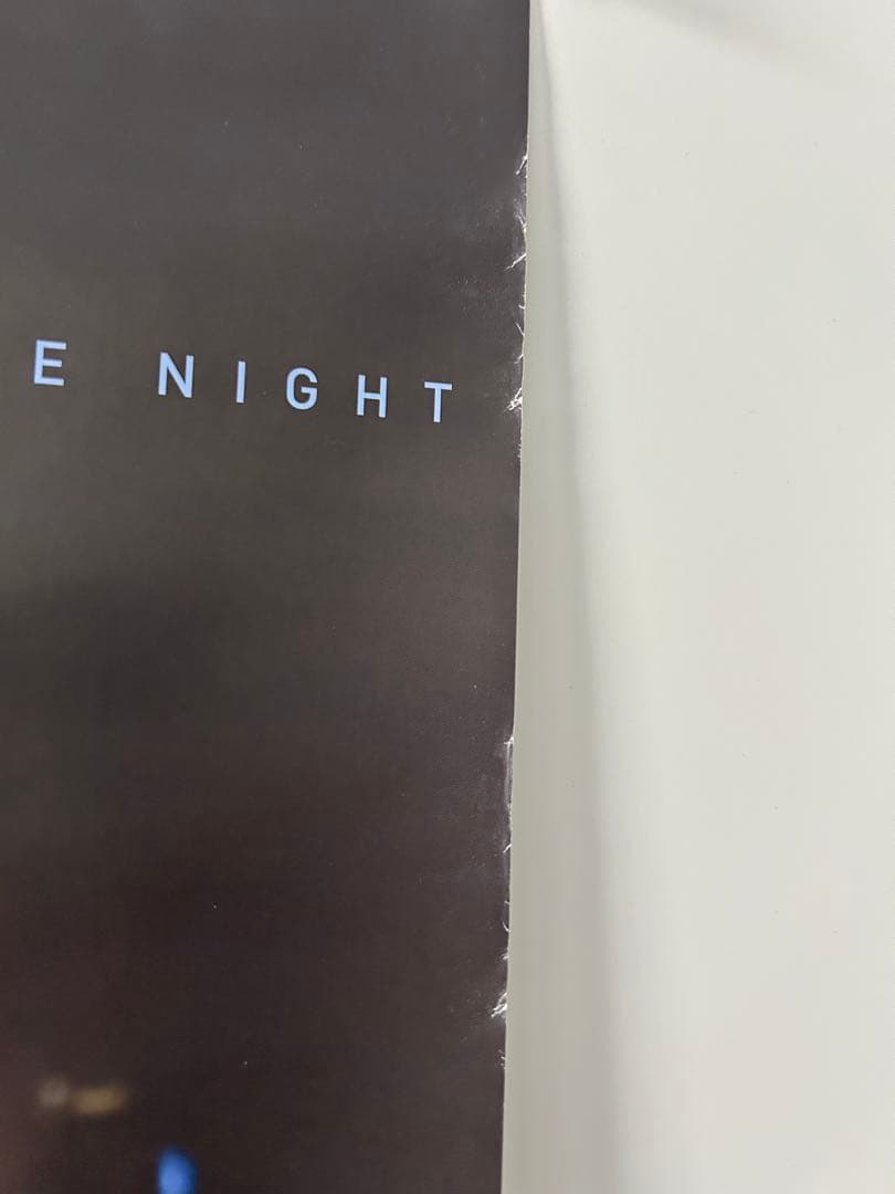 新品未開封★SHINeeジョンヒョン MBC FM4U 記念 青い夜 ポスター