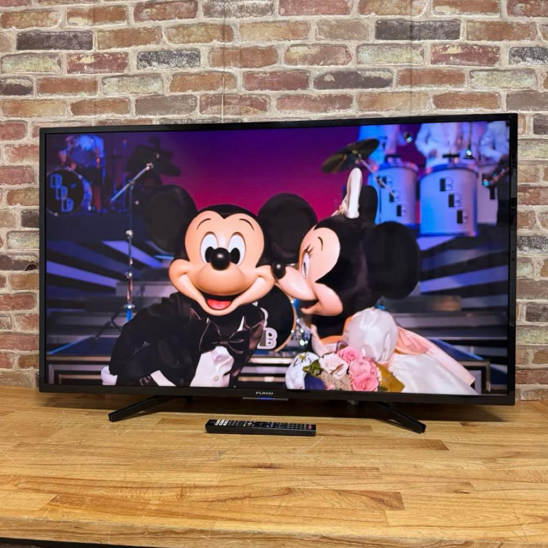 FUNAI 55V型 4K液晶テレビ HDD内蔵 FL-55U5030 アプリ○