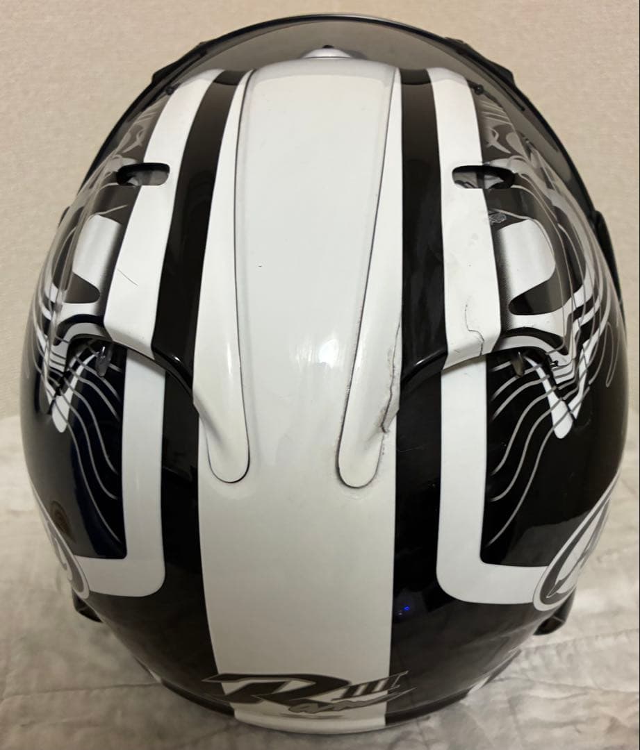 ひ*ち様 Arai ジェットヘルメット ブラック・ホワイト