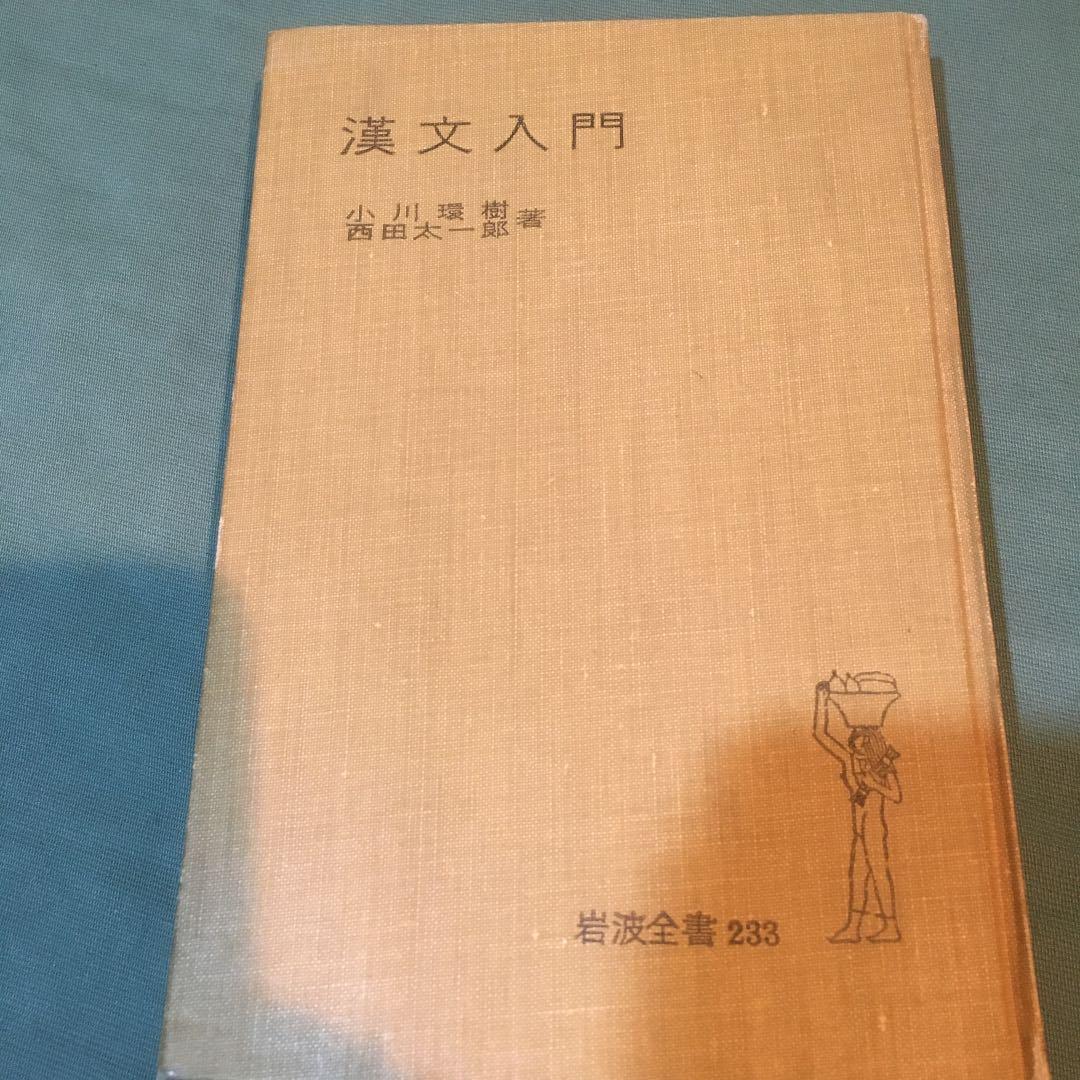 30-漢文入門　写真通りの日焼けとシミが見られます。