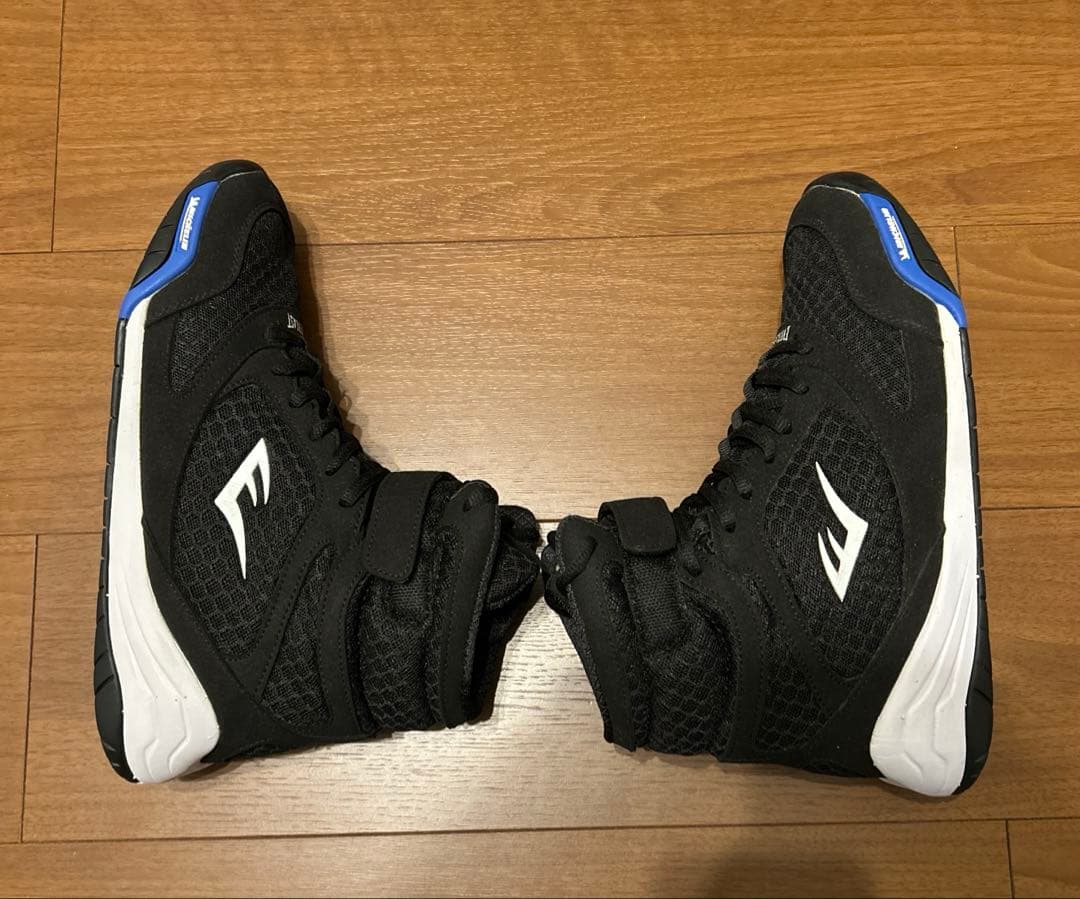 【新品未使用】EVERLAST ハイトップ ボクシング シューズ エバーラスト