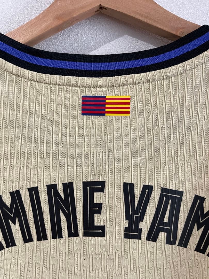 新品未使用タグ付 バルセロナ 25/26 アウェイ オーセンティック CL仕様