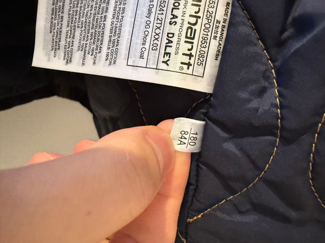 未使用Carhartt Nicholas Daley カバーオール Lサイズ