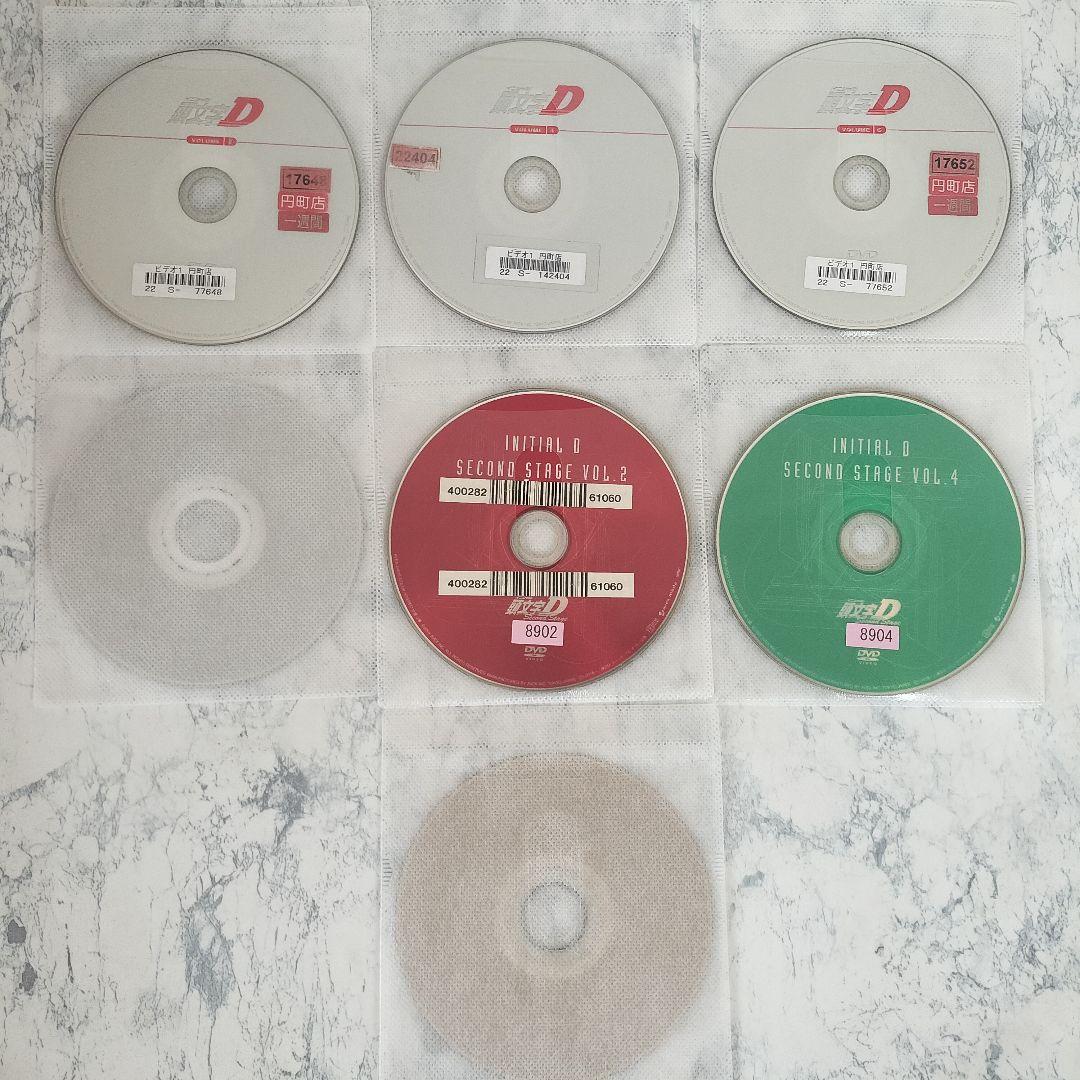 DVD　頭文字D イニシャルD 1期、2期、3期　全12巻