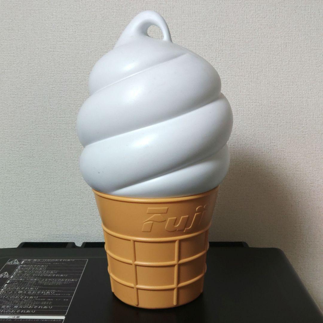 Fuji フジ ソフトクリーム 非売品 置物 ノベルティ 昭和 レトロ